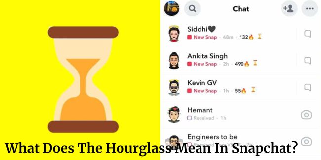 What Does The Hourglass Mean In Snapchat?